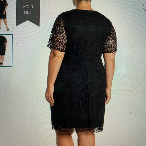 Laundry Lace Cap Sleeve Dress NWT sz 20W - Picture 2 of 2